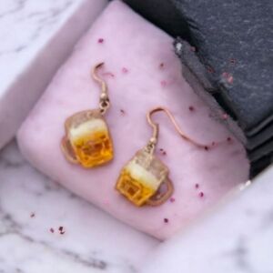 Beer Mug Earrings